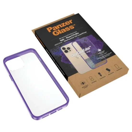 Cover I Phone 13 Pro Max Panzerglass Military Grade - Grape